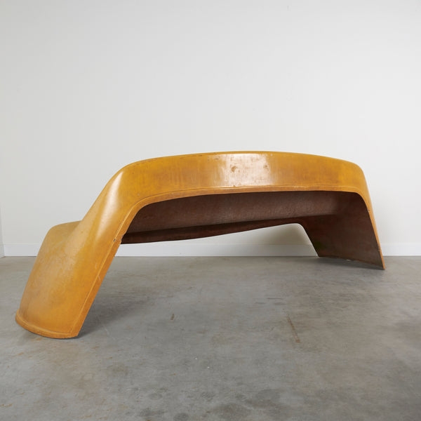 Mid century garden bench by Walter Papst for Wilkhahn