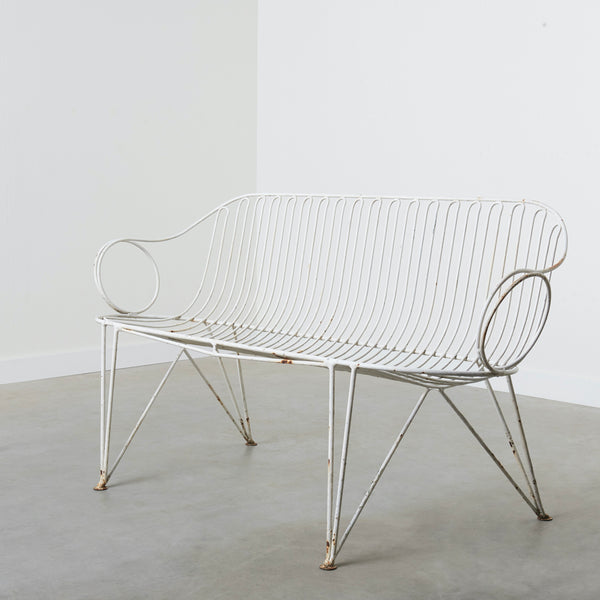 Vintage Mauser garden bench, Germany 1950s