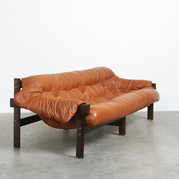 Vintage Percival Lafer lounge sofa, model MP-41
