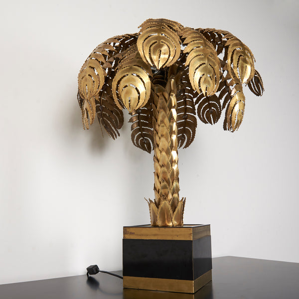 Vintage table lamp by Maison Jansen, France 1970s