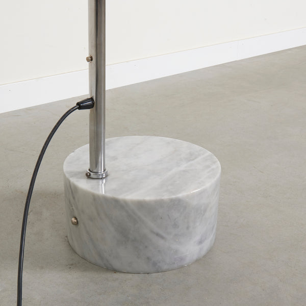 Mid Century Dorée arc floor lamp by Guzzini, Italy 1960s