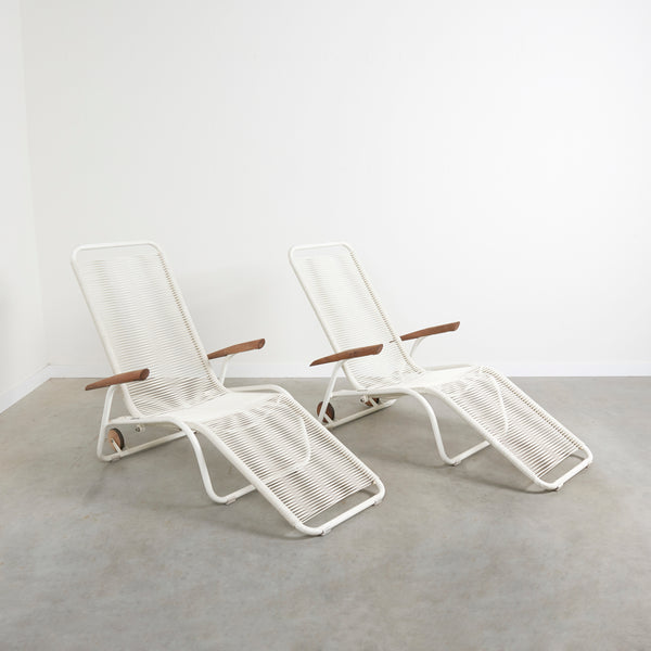 Vintage spaghetti garden chairs by Henkel, 1960s