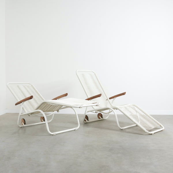 Vintage spaghetti garden chairs by Henkel, 1960s