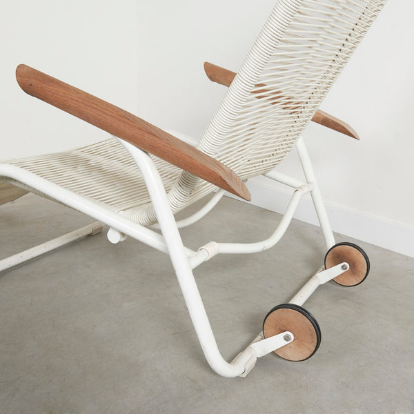 Vintage spaghetti garden chairs by Henkel, 1960s