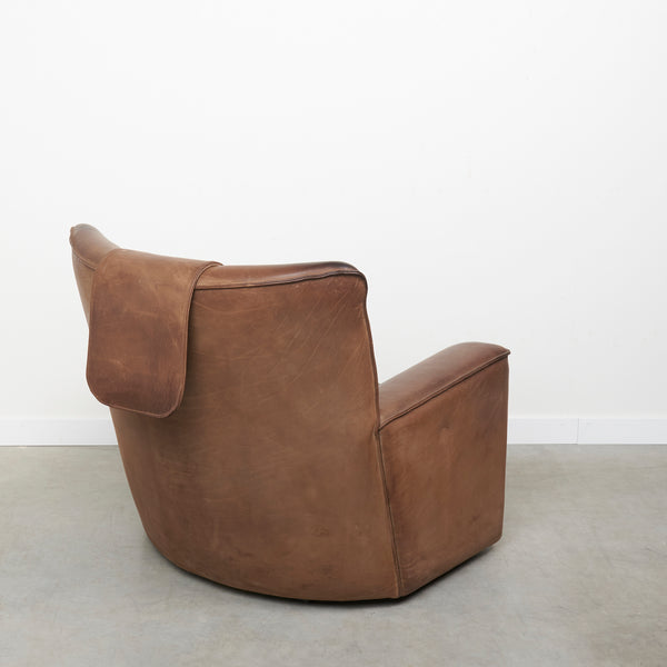 Vintage De Sede lounge chair, 1970s