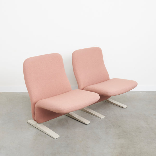 Set Concorde lounge chairs by Pierre Paulin for Artifort, 1970s