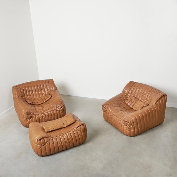 Cinna Sandra chairs by Annie Hieronimus, 1970s