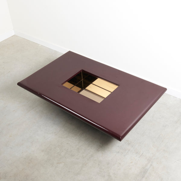 Coffee table by Jean Claude Mahey, France 1970s