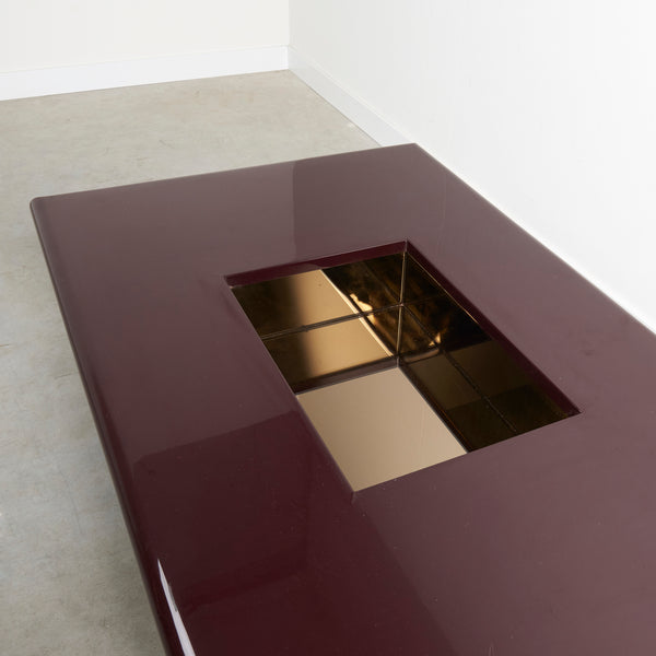 Coffee table by Jean Claude Mahey, France 1970s