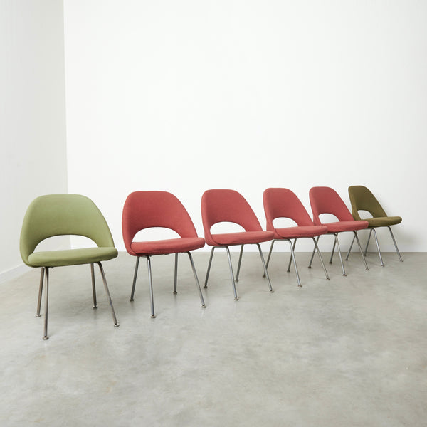 6 Dining chairs by Eero Saarinen, late 1950s