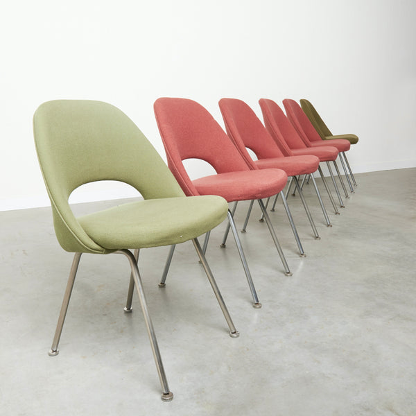 6 Dining chairs by Eero Saarinen, late 1950s