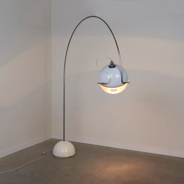 "Focus" floor lamp by Fabio Lenci for Guzzini, Italy 1970s