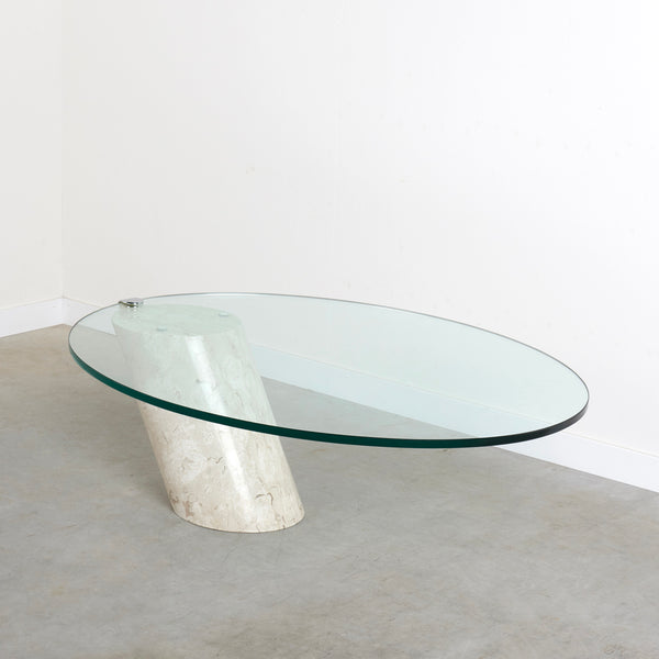 Mid Century design coffee table by Ronald Schmitt, model "K1000"