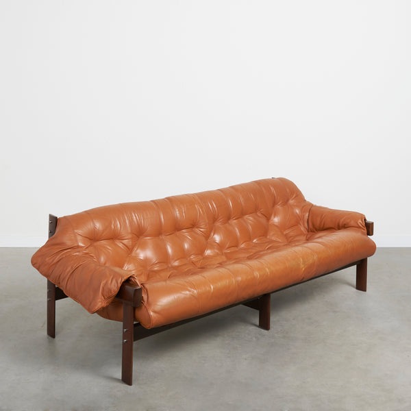 Vintage Percival Lafer 3 seat sofa MP-41, Brasil 1960s