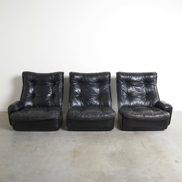 Airborne Ochidée lounge sofa / chairs,  France 1960s