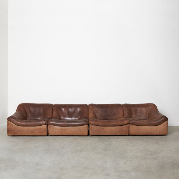 De Sede DS-46 modular sofa, Swiss design 1970s