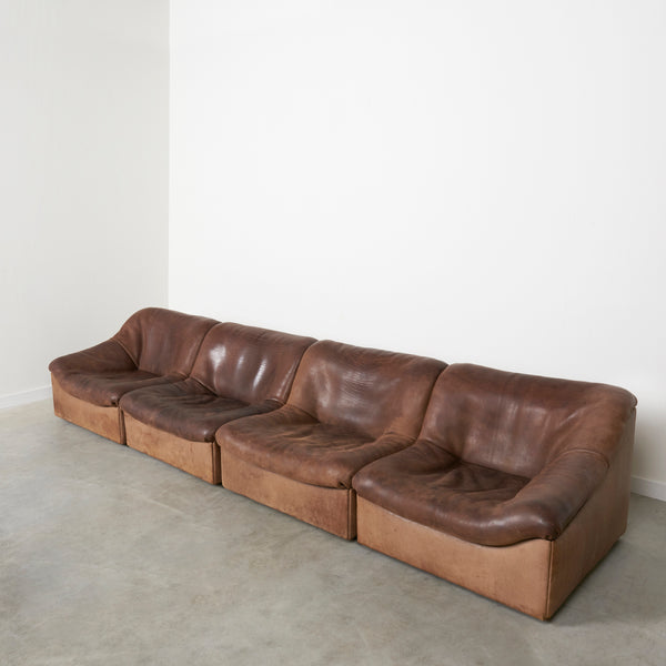 De Sede DS-46 modular sofa, Swiss design 1970s