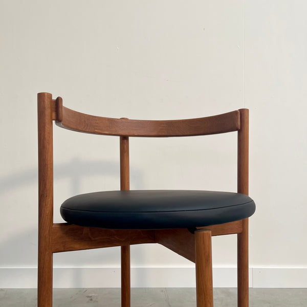 Hugo Frandsen dining chairs for Børge M Søndergaard, Denmark 1960s