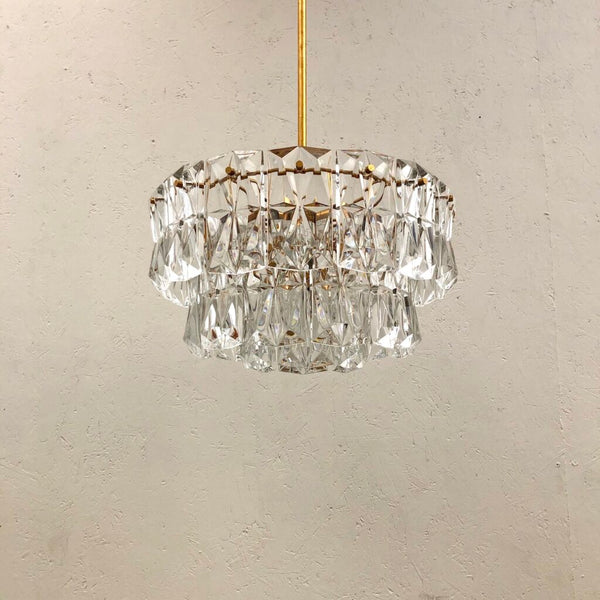 Vintage Kinkeldey chandelier, German design 1970s