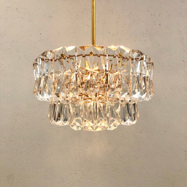 Vintage Kinkeldey chandelier, German design 1970s