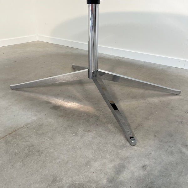 Large oval marble dining / conference table by Florence Knoll, 1970s
