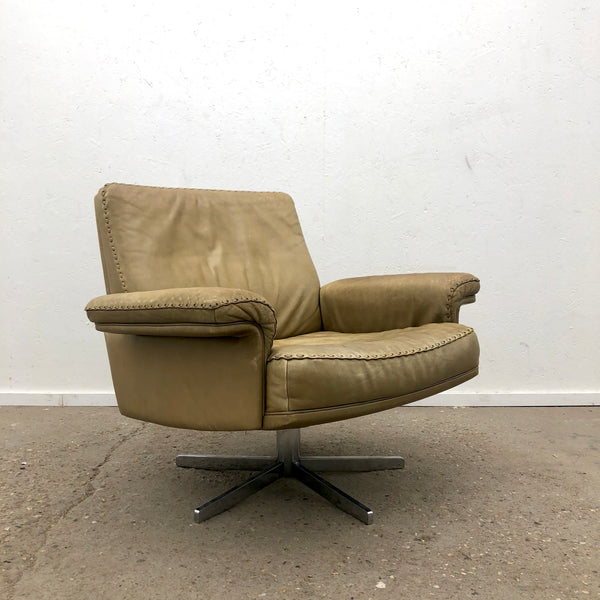 Lounge chair by De Sede, DS35, Swiss design 1970s