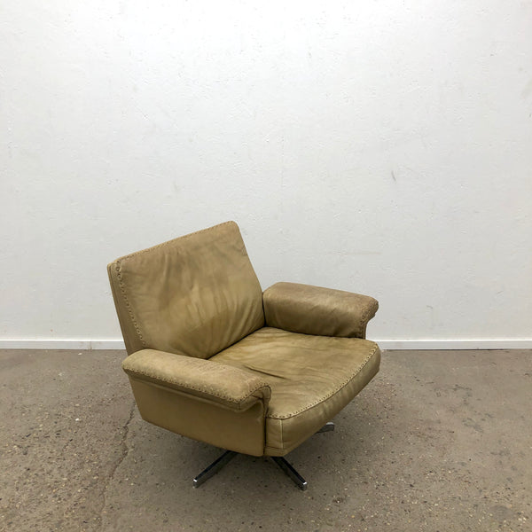 Lounge chair by De Sede, DS35, Swiss design 1970s
