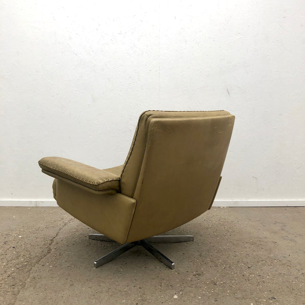 Lounge chair by De Sede, DS35, Swiss design 1970s