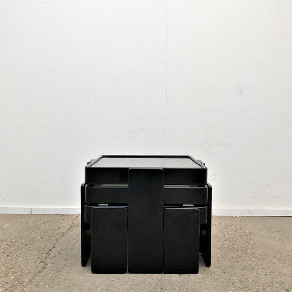 Vintage Cassina nesting tables, Italy 1960s