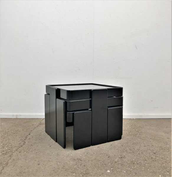 Vintage Cassina nesting tables, Italy 1960s