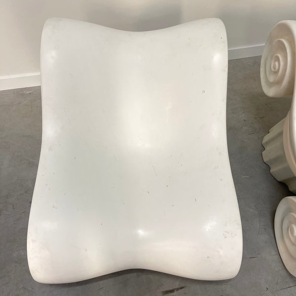 Vintage lounge set, in style of the Capitello lounge chairs by Studio 65