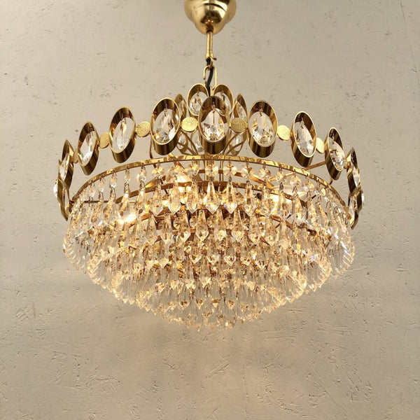 Vintage Palwa chandelier, 1970s, Germany
