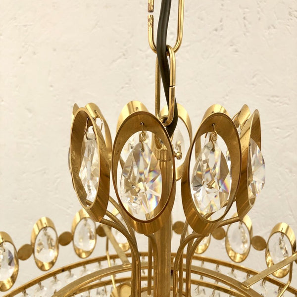 Vintage Palwa chandelier, 1970s, Germany