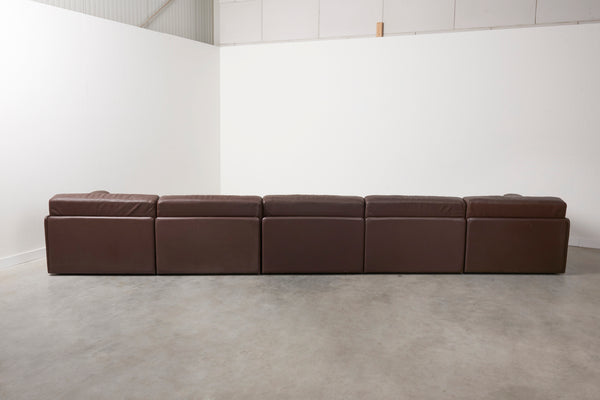 Large De Sede DS76 modular sofa, 1970s