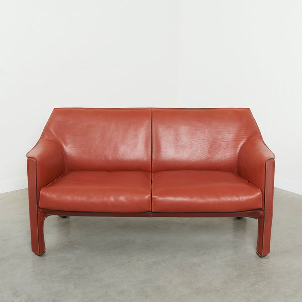 Set CAB 415 sofas by Mario Bellini, 1980s