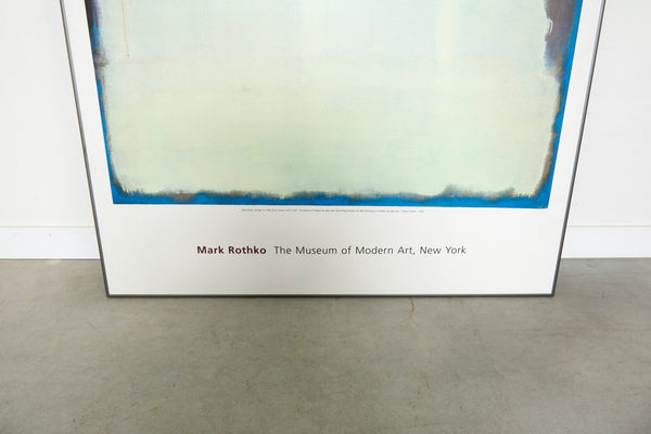 Large Mark Rothko print, France 1990s