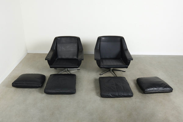 Set Danish lounge chairs by Esa, 1970s
