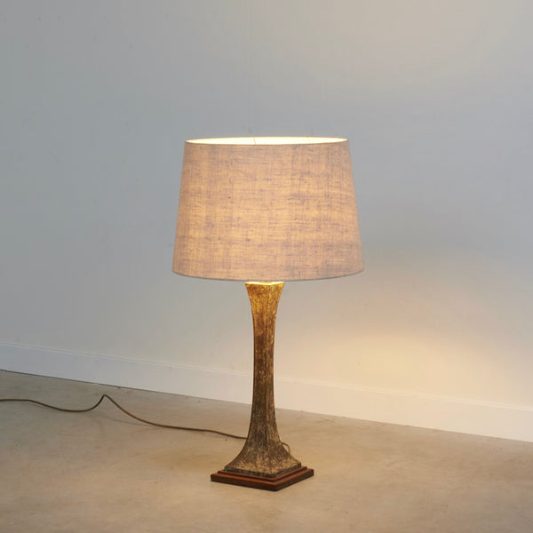 Bronze Hansen Lighting table lamp, USA 1960s