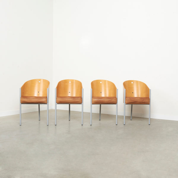 Costes chairs by Philip Starck, Driade 1980s