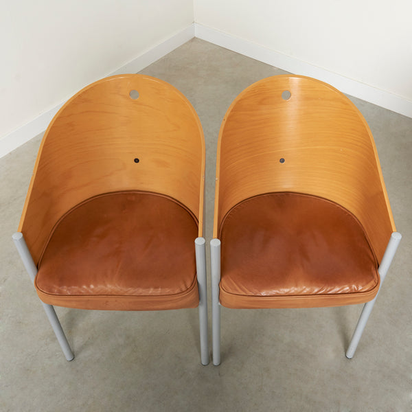 Costes chairs by Philip Starck, Driade 1980s