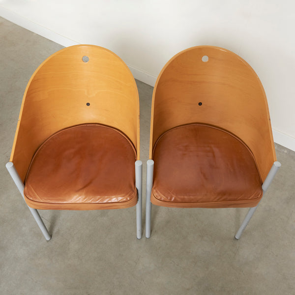 Costes chairs by Philip Starck, Driade 1980s