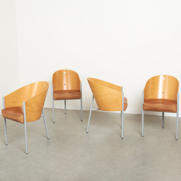 Costes chairs by Philip Starck, Driade 1980s