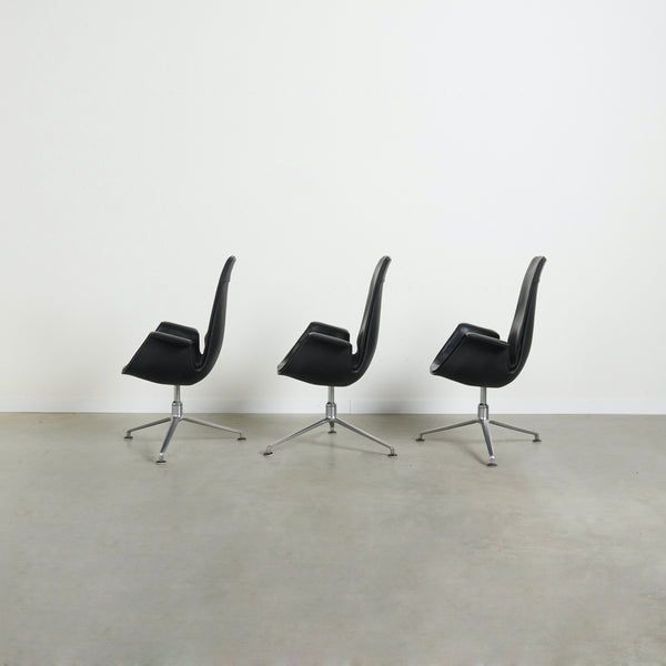 FK6725 chairs by Fabricius & Kastholm for Kill International, 1960s