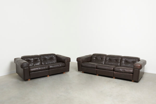 Robert Haussmann 2 seat lounge sofa, De Sede 1970s