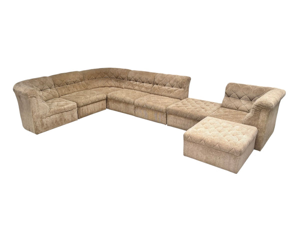 Large modular sofa set by Laauser, 1970s