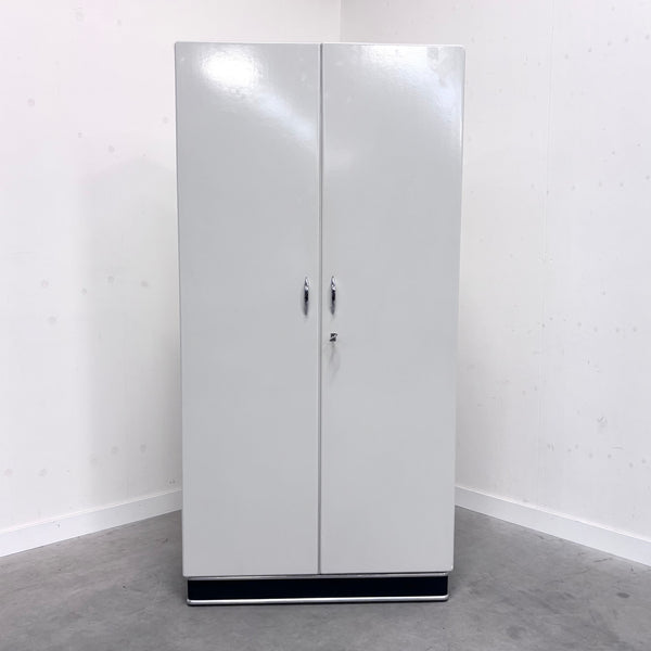 Early 20th century wooden medicine chest in Bauhaus style