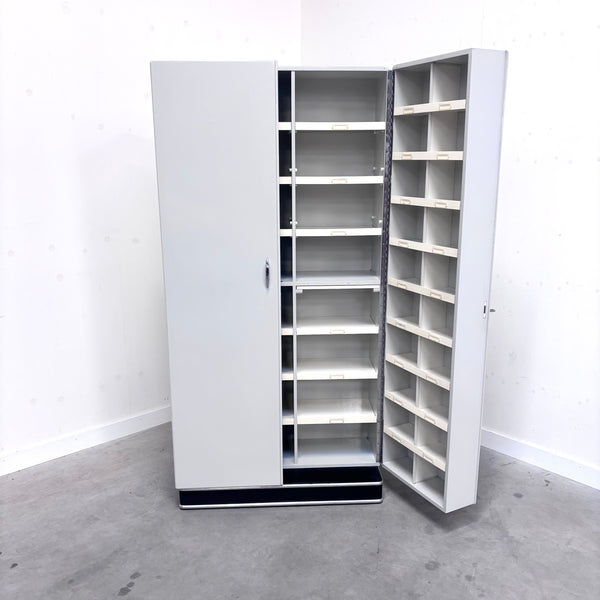 Early 20th century wooden medicine chest in Bauhaus style