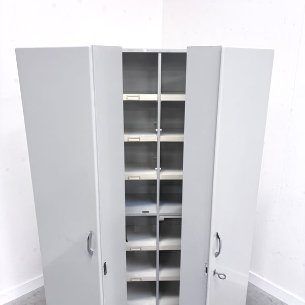 Early 20th century wooden medicine chest in Bauhaus style