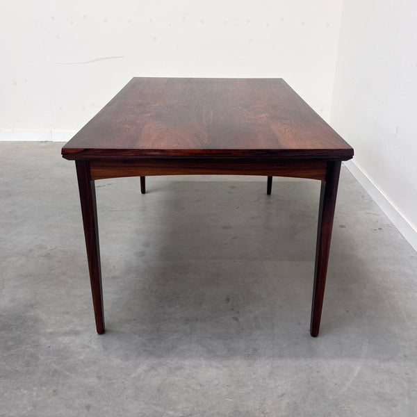 Large Danish extendable dining table, 1960s