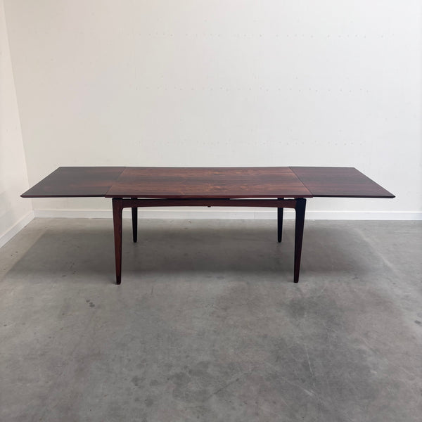 Large Danish extendable dining table, 1960s